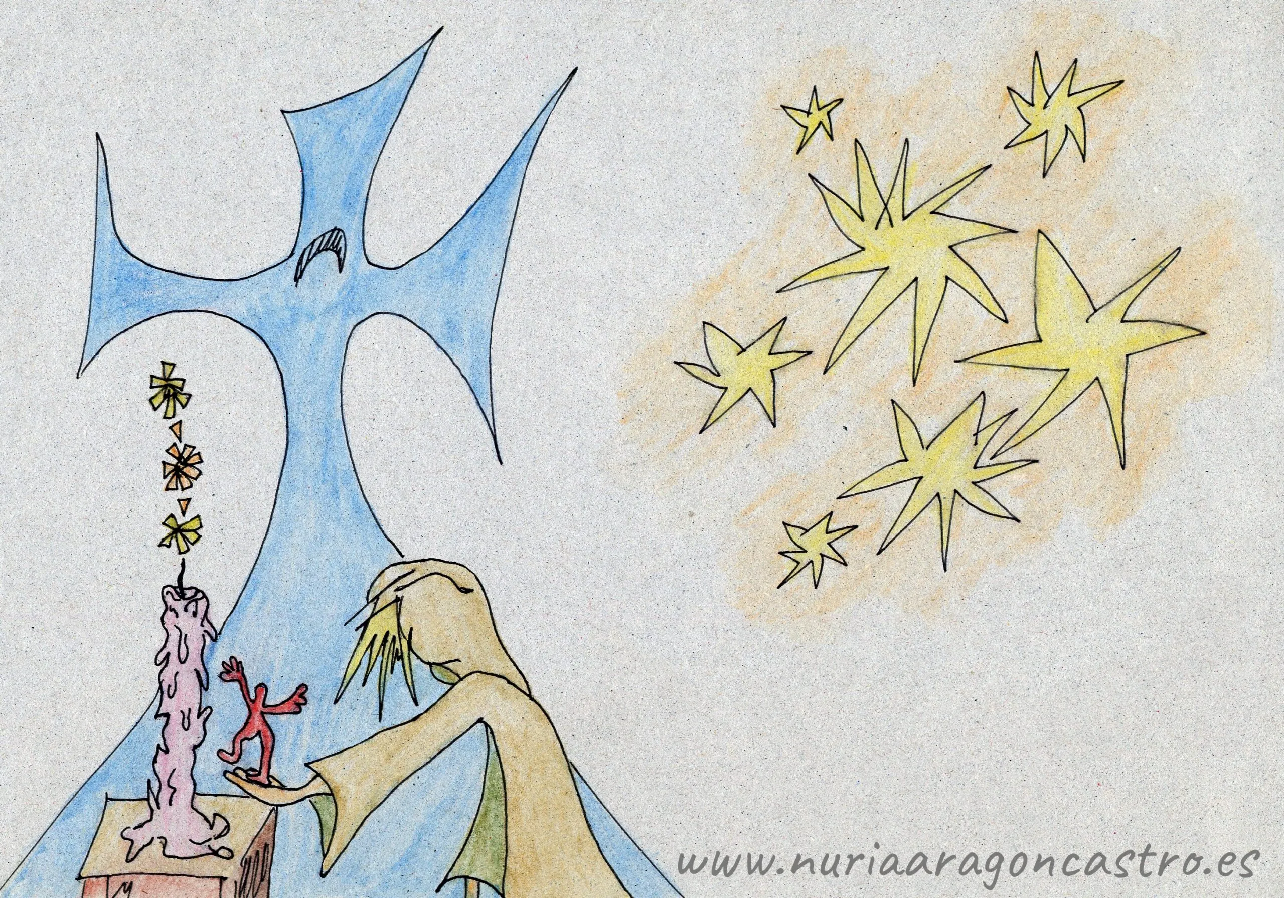 OBRAS-ARTISTICAS-Libros11-NurLaNiñaDeLasEstrellas